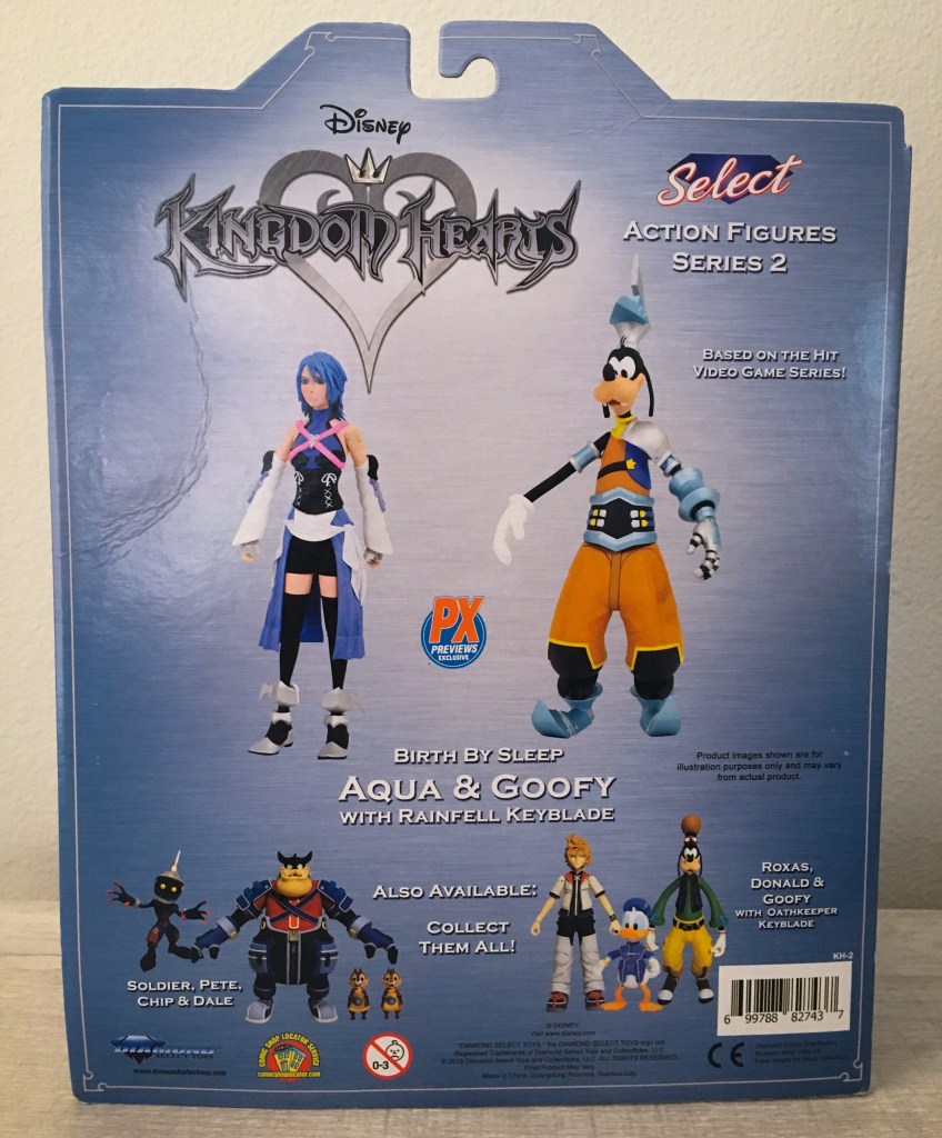 KINGDOM HEARTS 3 Select Goofy & Donald 2-pack Action Figure DIAMOND