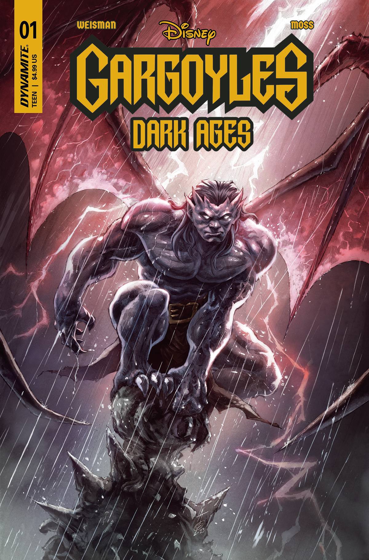 Dynamite Comics Gargoyles Dark Ages #1 Review – DuckTalks