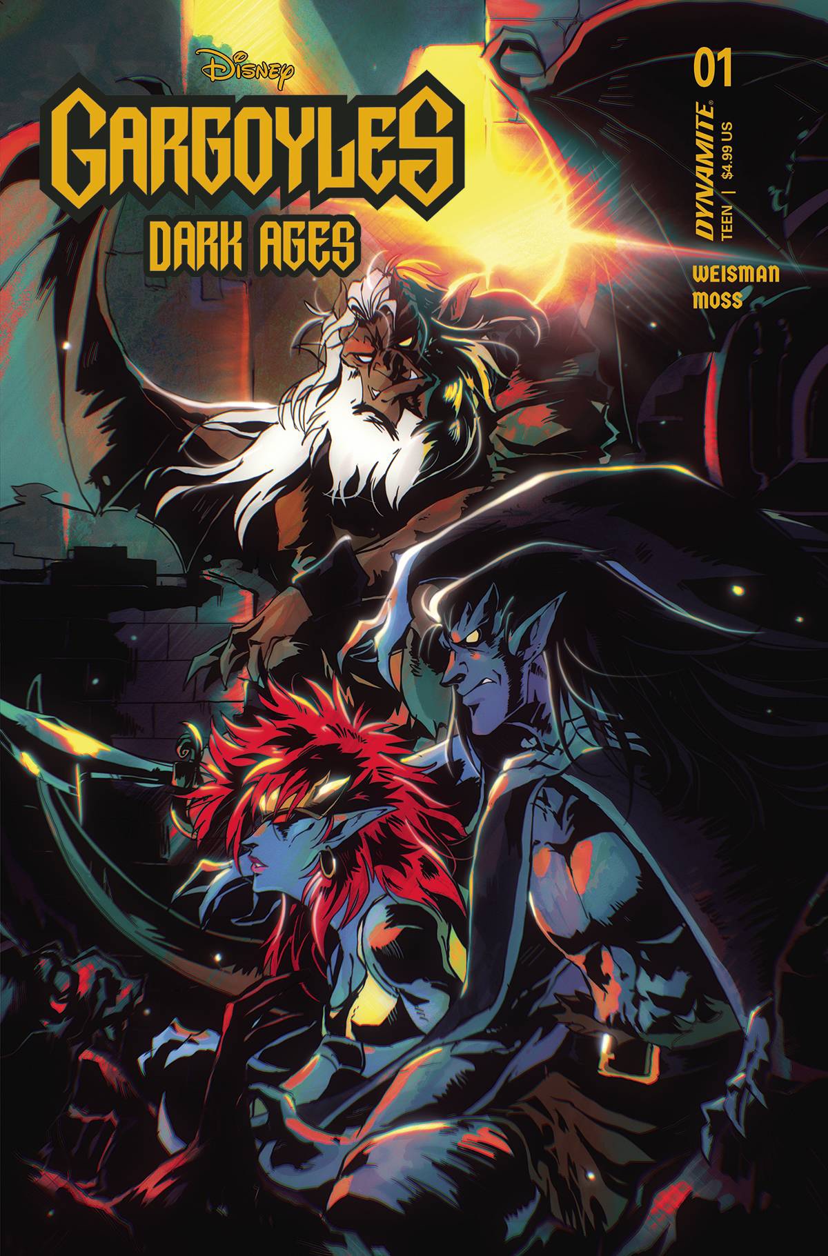 Dynamite Comics Gargoyles Dark Ages #1 Review – DuckTalks