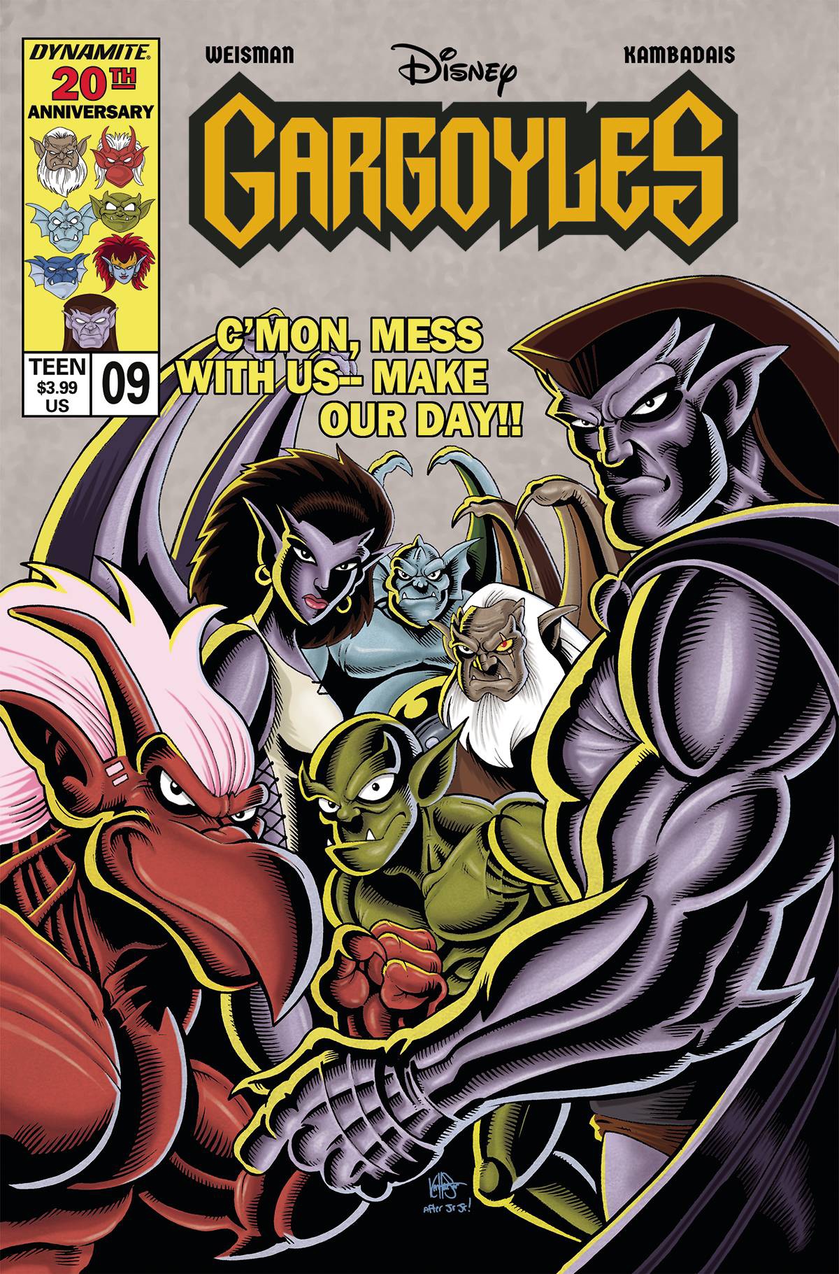 Dynamite Comics Gargoyles #9 Review – DuckTalks