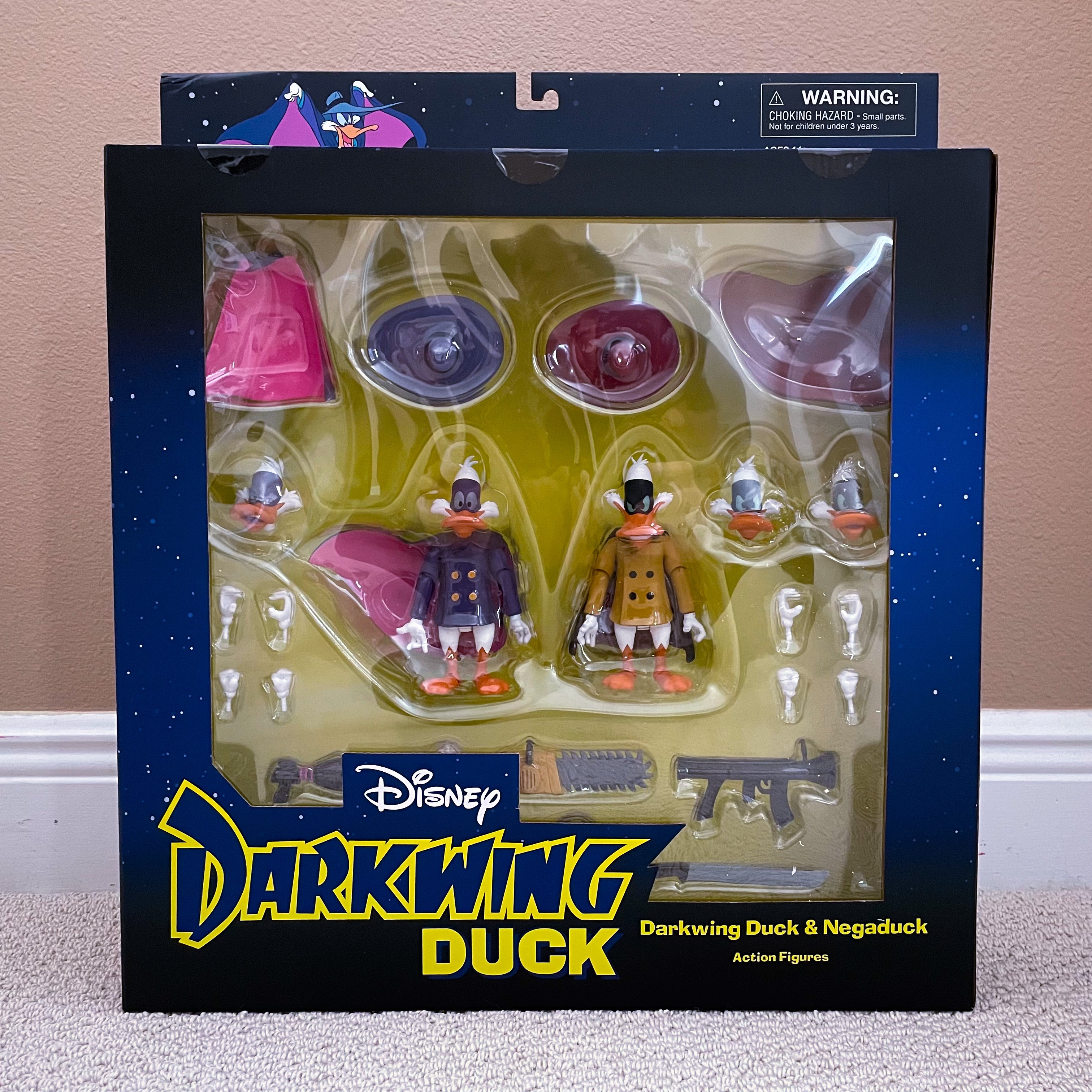 Diamond Select Toys Darkwing Duck and Negaduck Deluxe Figure Set